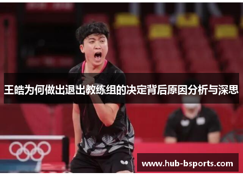 王皓为何做出退出教练组的决定背后原因分析与深思 王皓为何做出退出教练组的决定背后原因分析与深思